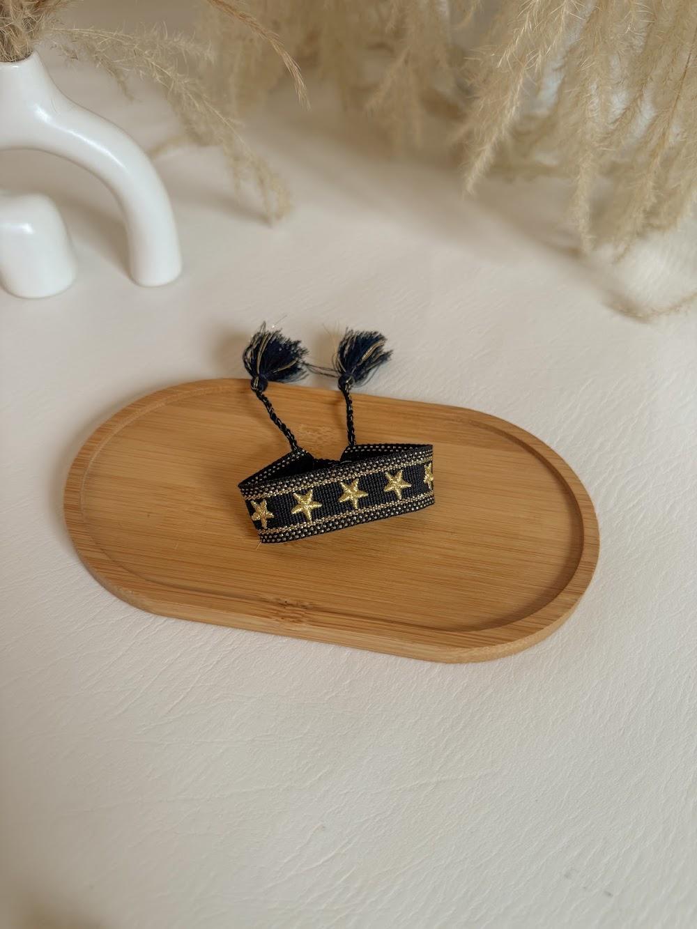 Pulsera Estrella Negra